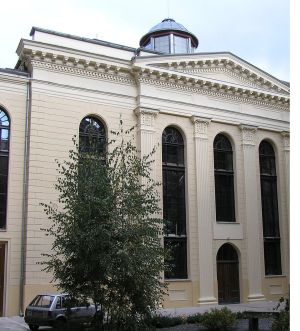 budynek Synagogi Pod Białym Bocianem
