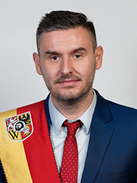 Radny Rady MIejskiej Wrocławia Bartłomiej Ciążyński