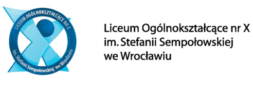 Logo Liceum Ogólnokształcącego nr X