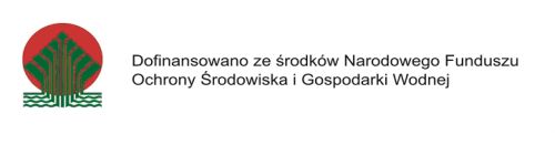 logo o dofinansowaniu ze środków Narodowego Funduszu Ochrony Środowiska i Gospodarki Wodnej